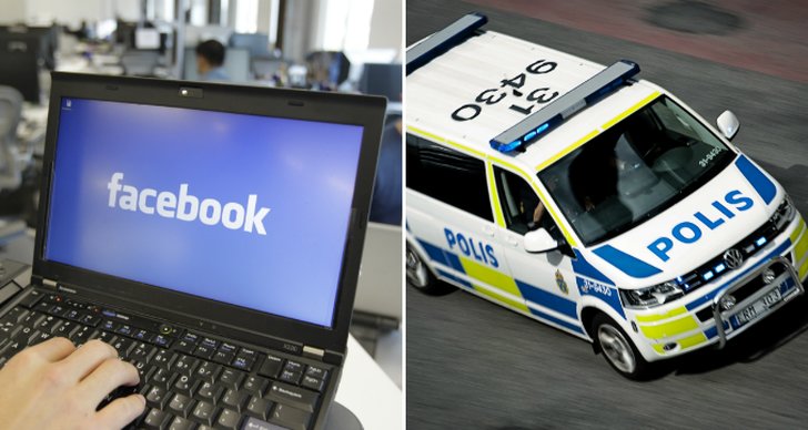 Karlskrona, Blekinge, Trakasserier, Polisen, Facebook